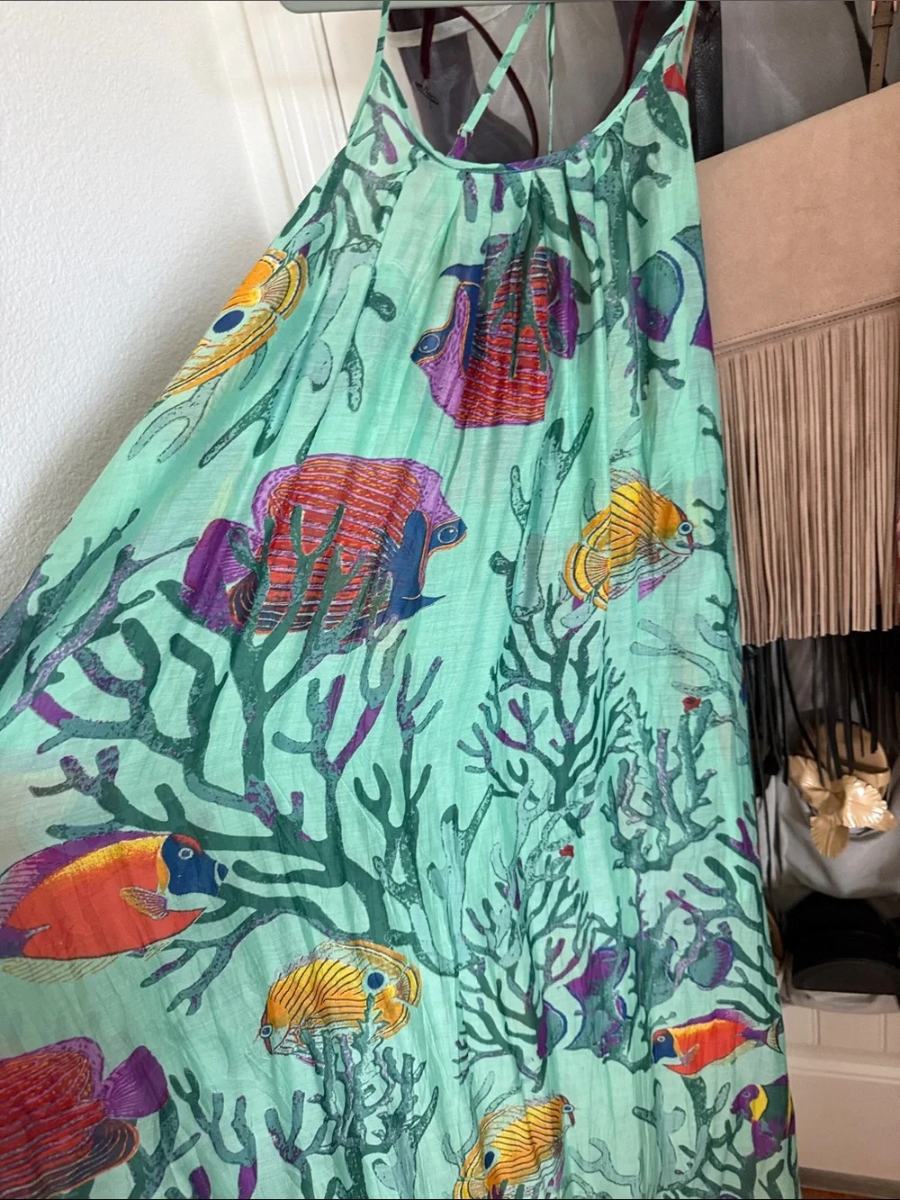 Aratta under the sea maxi size Medium Dress - Picture 1 of 9